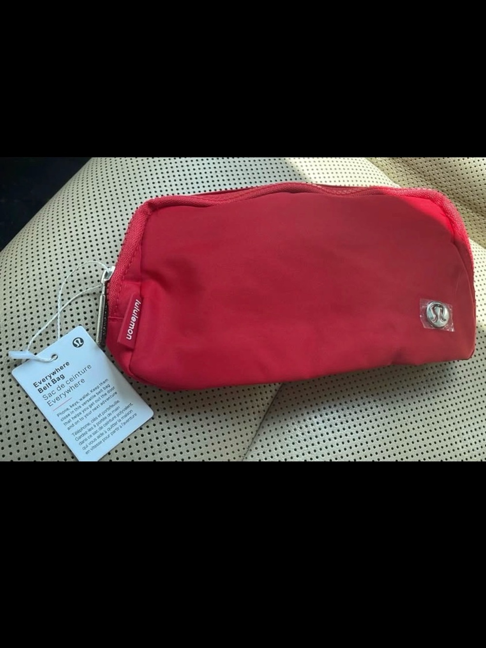 lululemon athletica red Everywhere Belt Bag